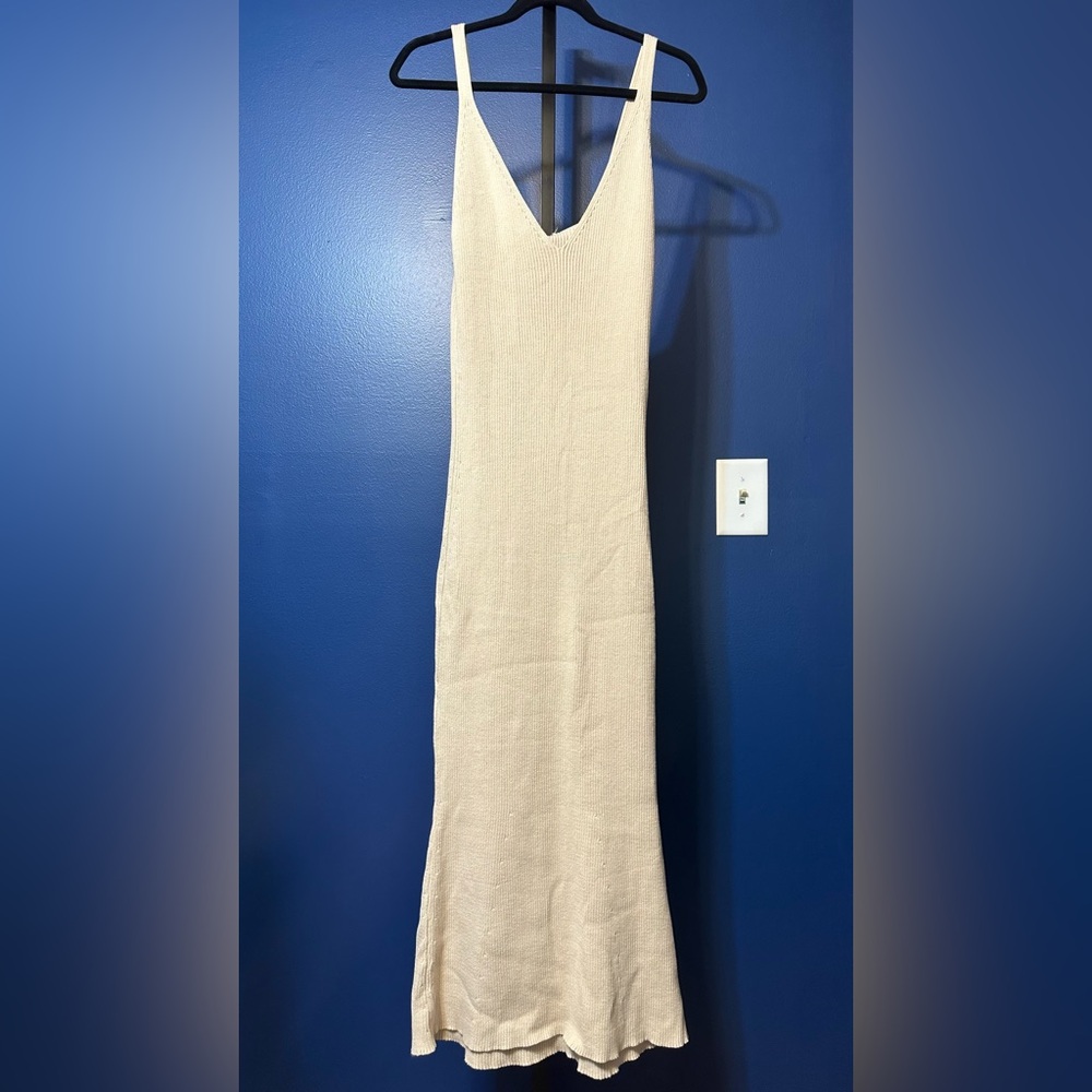 The New Society Gretta Woman Dress in Coconut